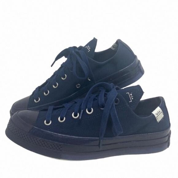 Converse Chuck 70 OX Sneakers Women's Low Top Shoes A06689C Canvas Sapphire Dark